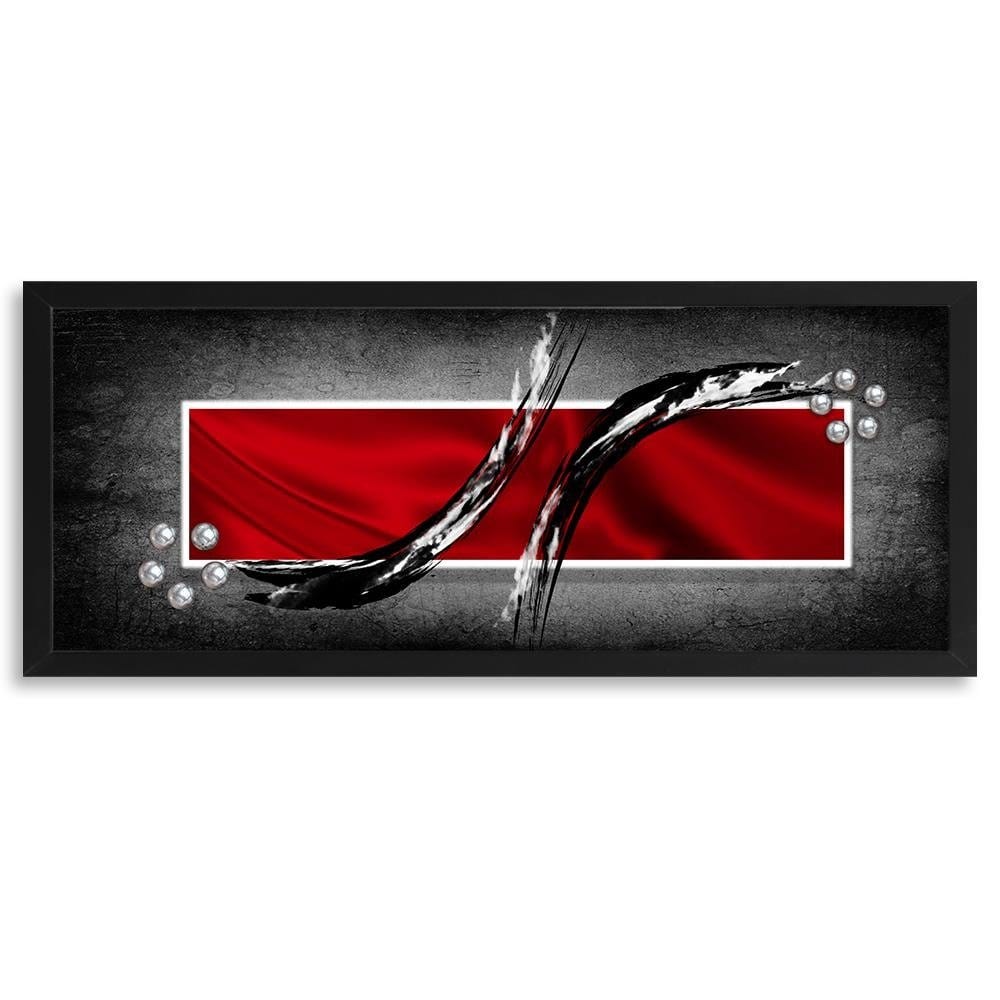 Picture in black frame PANORAMA, Abstraction Rectangle  Home Trends