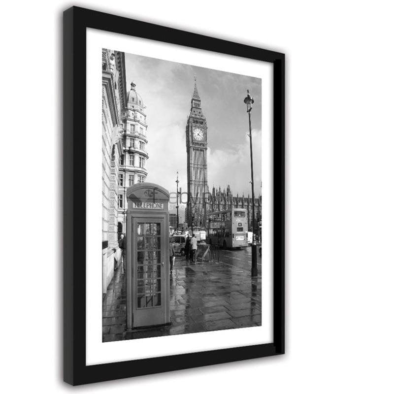 Picture in frame ZERO, Big Ben  Home Trends