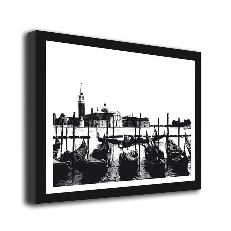 Picture in frame ZERO, Gondola harbour  Home Trends