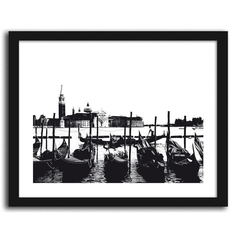 Picture in frame ZERO, Gondola harbour  Home Trends