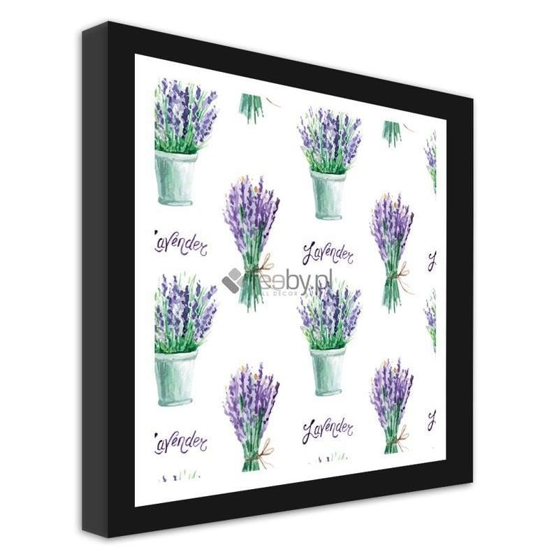 Picture in frame ZERO, Lavender  Home Trends