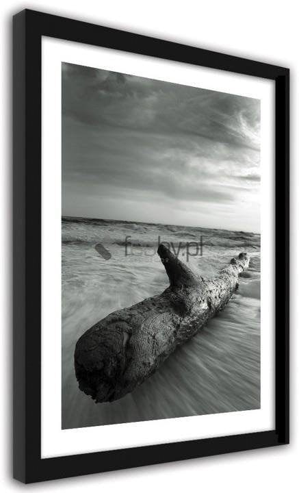 Picture in frame ZERO, Log of wood  Home Trends