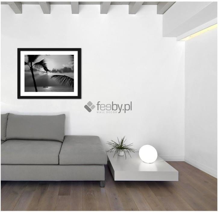 Picture in frame ZERO, Palms  Home Trends