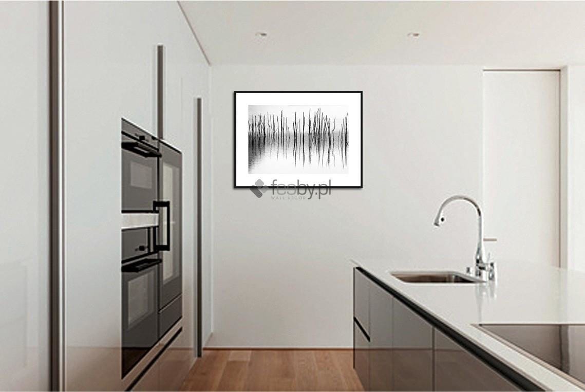 Picture in frame ZERO, Piles on water  Home Trends