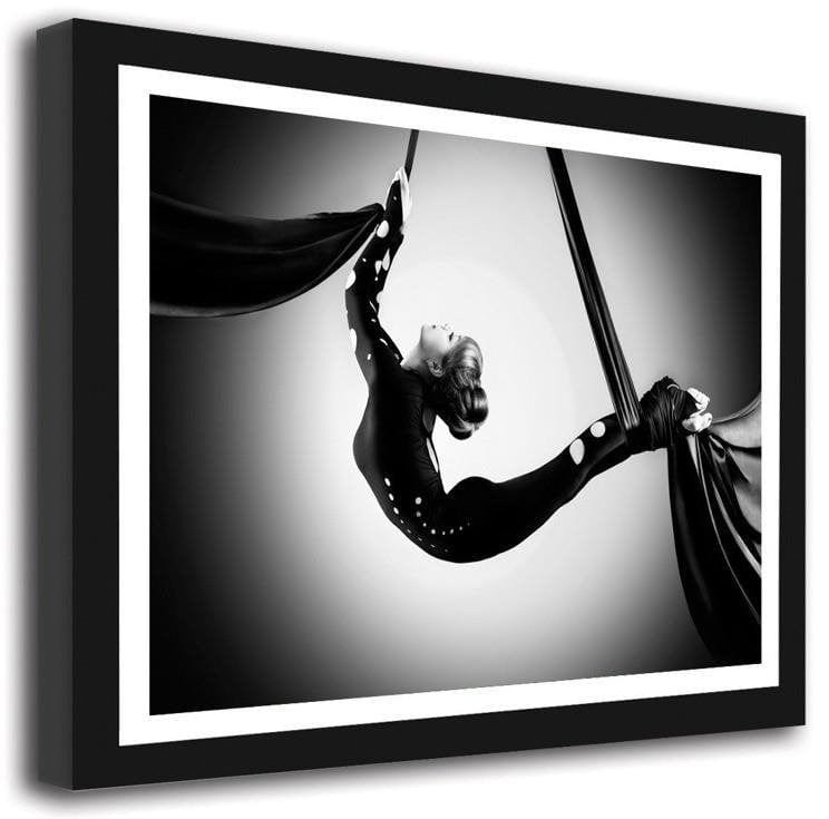 Picture in frame ZERO, The gymnast.  Home Trends