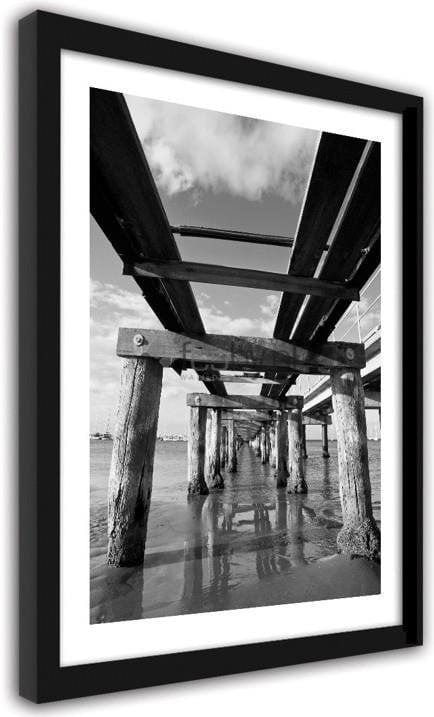 Picture in frame ZERO, The old bridge  Home Trends