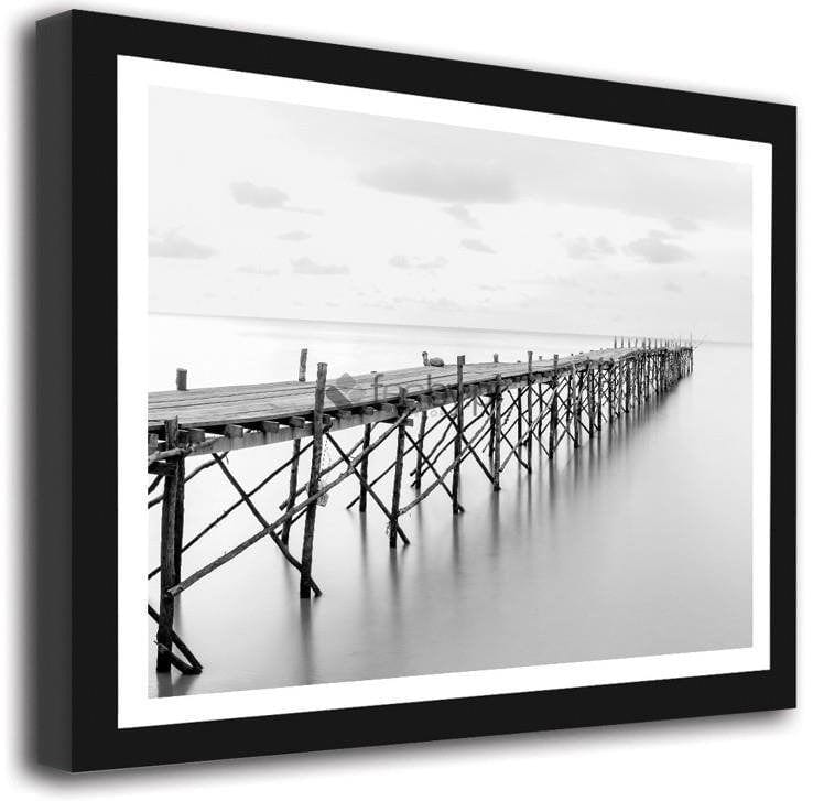 Picture in frame ZERO, The old pier...  Home Trends