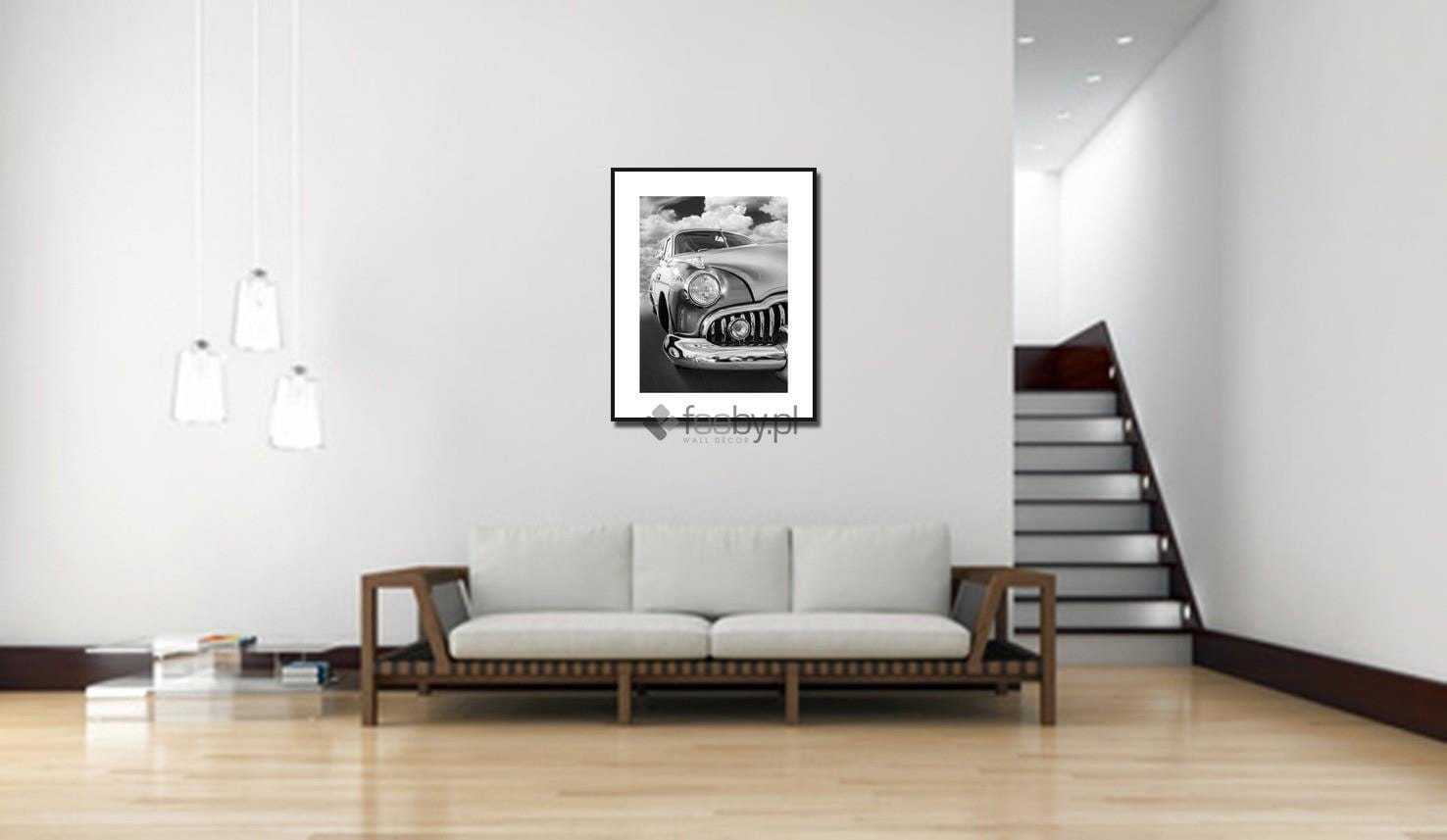 Picture in frame ZERO, The vintage car  Home Trends