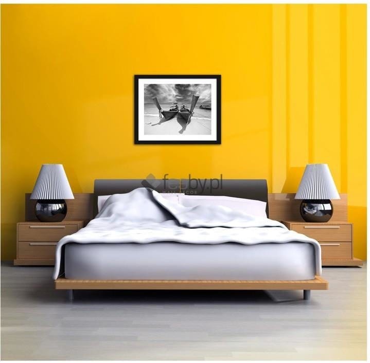 Picture in frame ZERO, Two boats  Home Trends