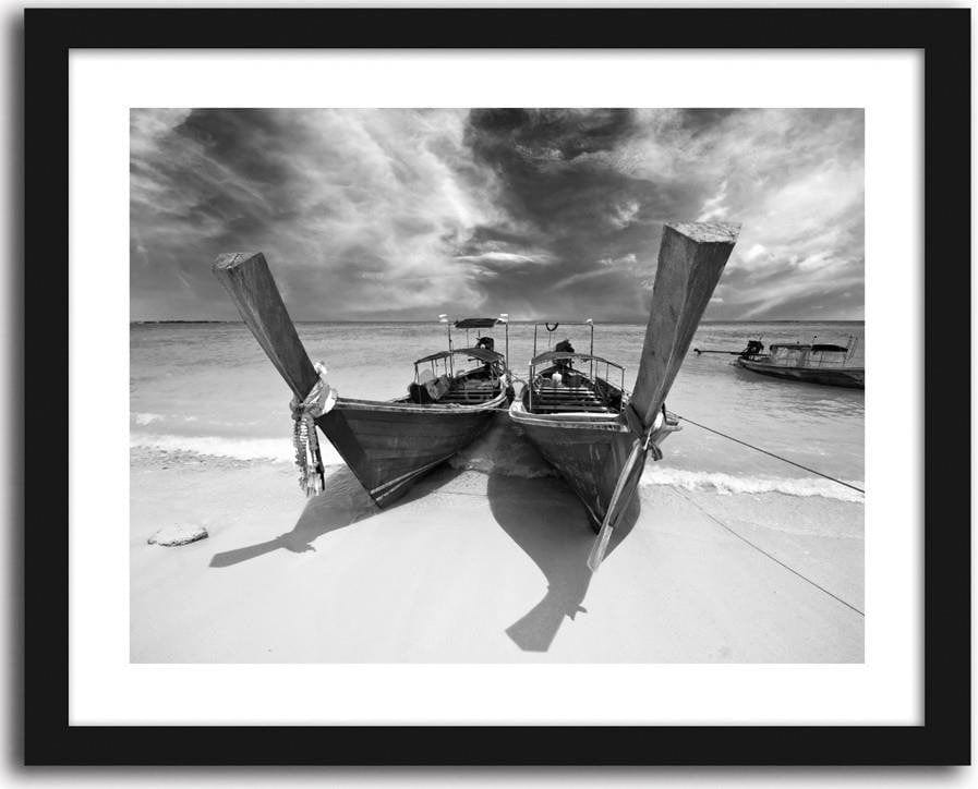 Picture in frame ZERO, Two boats  Home Trends