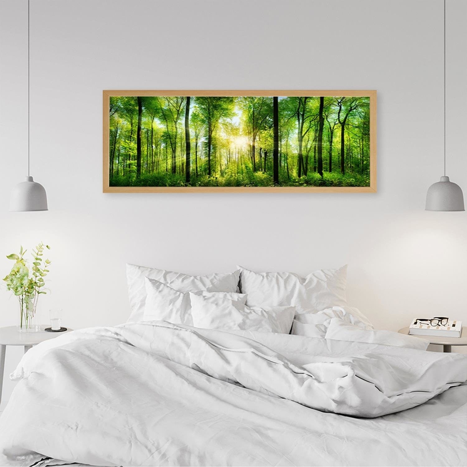 Picture in natural frame PANORAMA, Sunshine  Home Trends