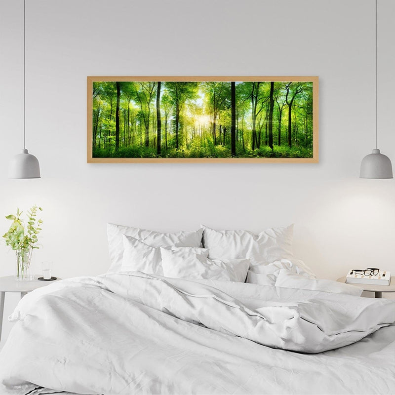 Picture in natural frame PANORAMA, Sunshine  Home Trends