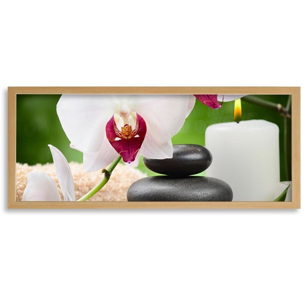 Picture in natural frame PANORAMA, Zen Composition  Home Trends