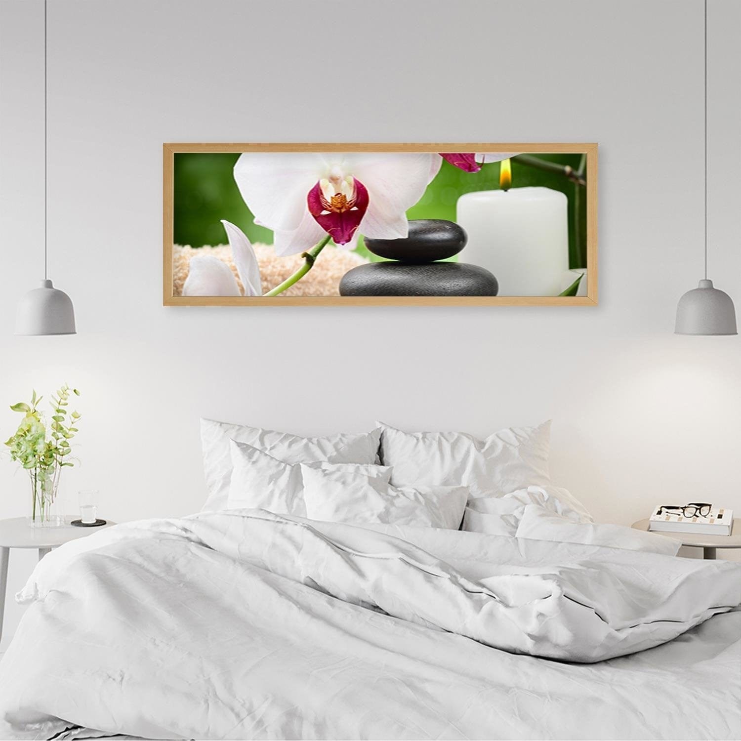 Picture in natural frame PANORAMA, Zen Composition  Home Trends