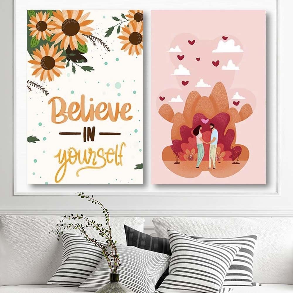 Posteris - Believe In Yourself  E-interjers.lv