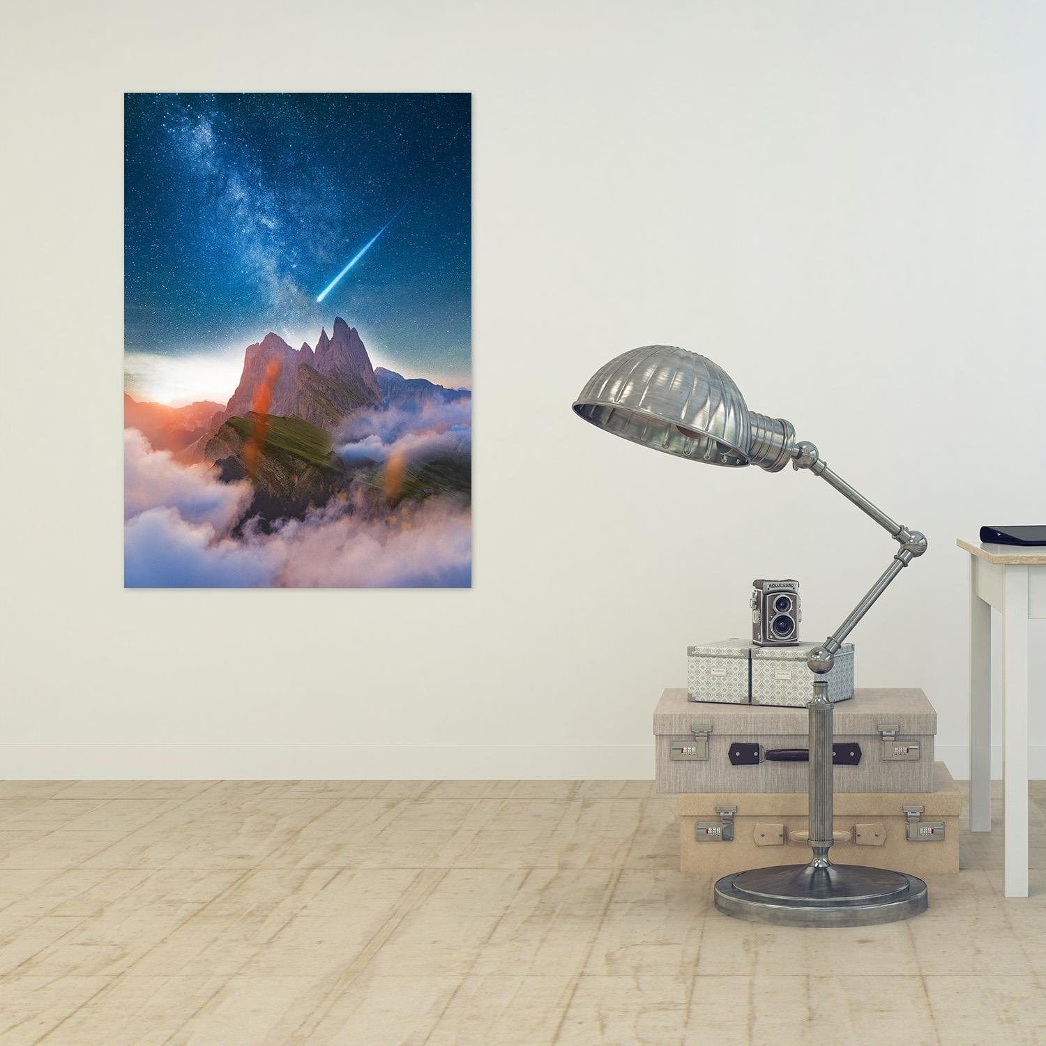 Posteris - Comet Over The Mountains  E-interjers.lv