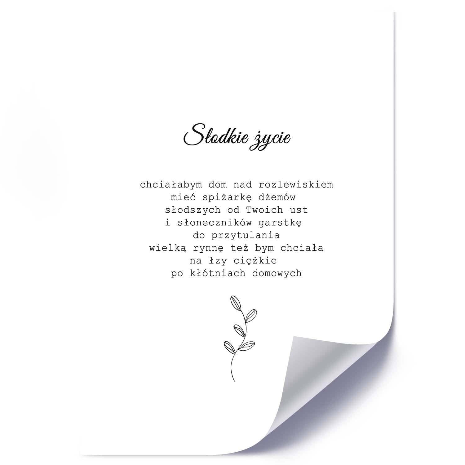 Posteris - Inscriptions 3  E-interjers.lv