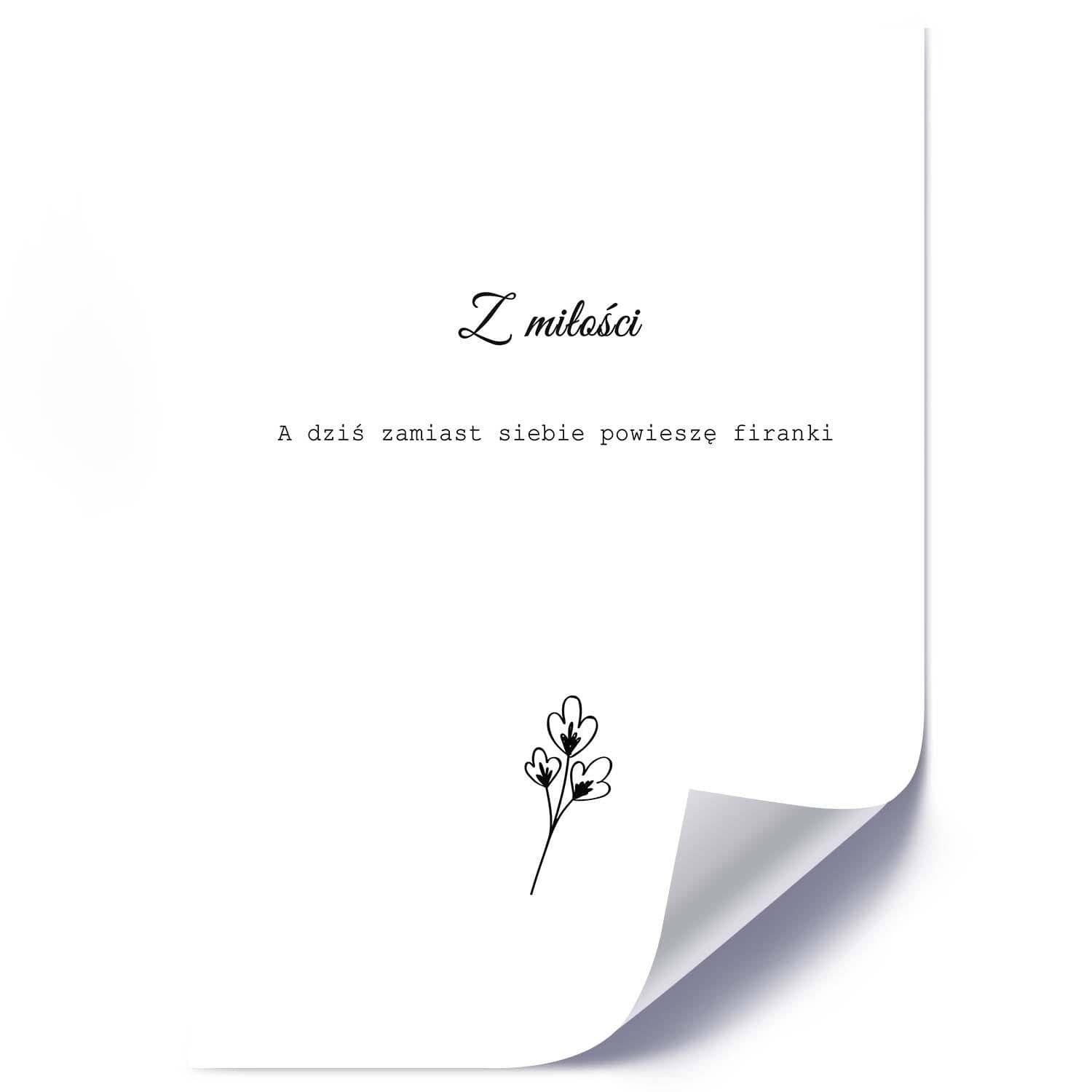 Posteris - Inscriptions 7  E-interjers.lv