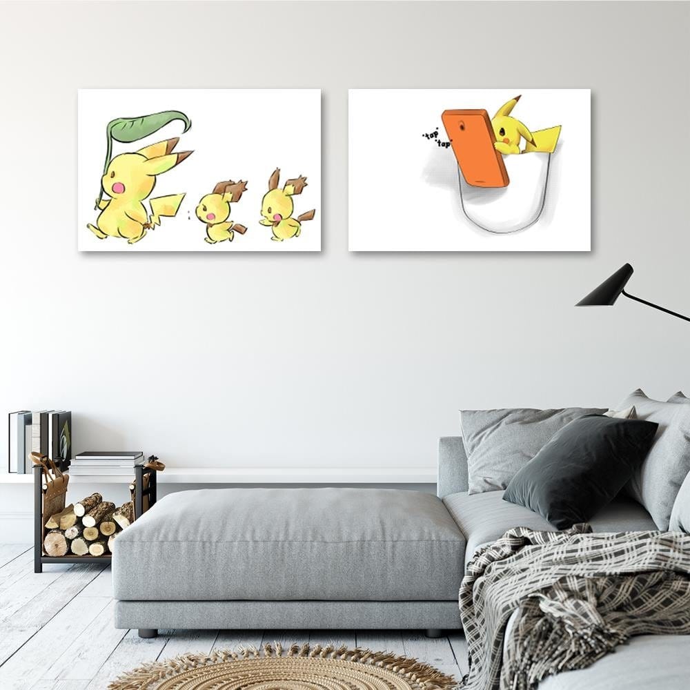 Posteris - Manga Strolling Yellow Creatures  E-interjers.lv