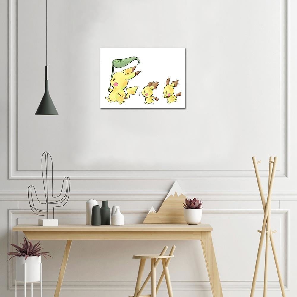 Posteris - Manga Strolling Yellow Creatures  E-interjers.lv
