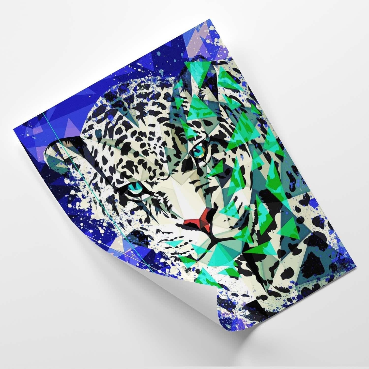 Posteris - Painted Jaguar  E-interjers.lv
