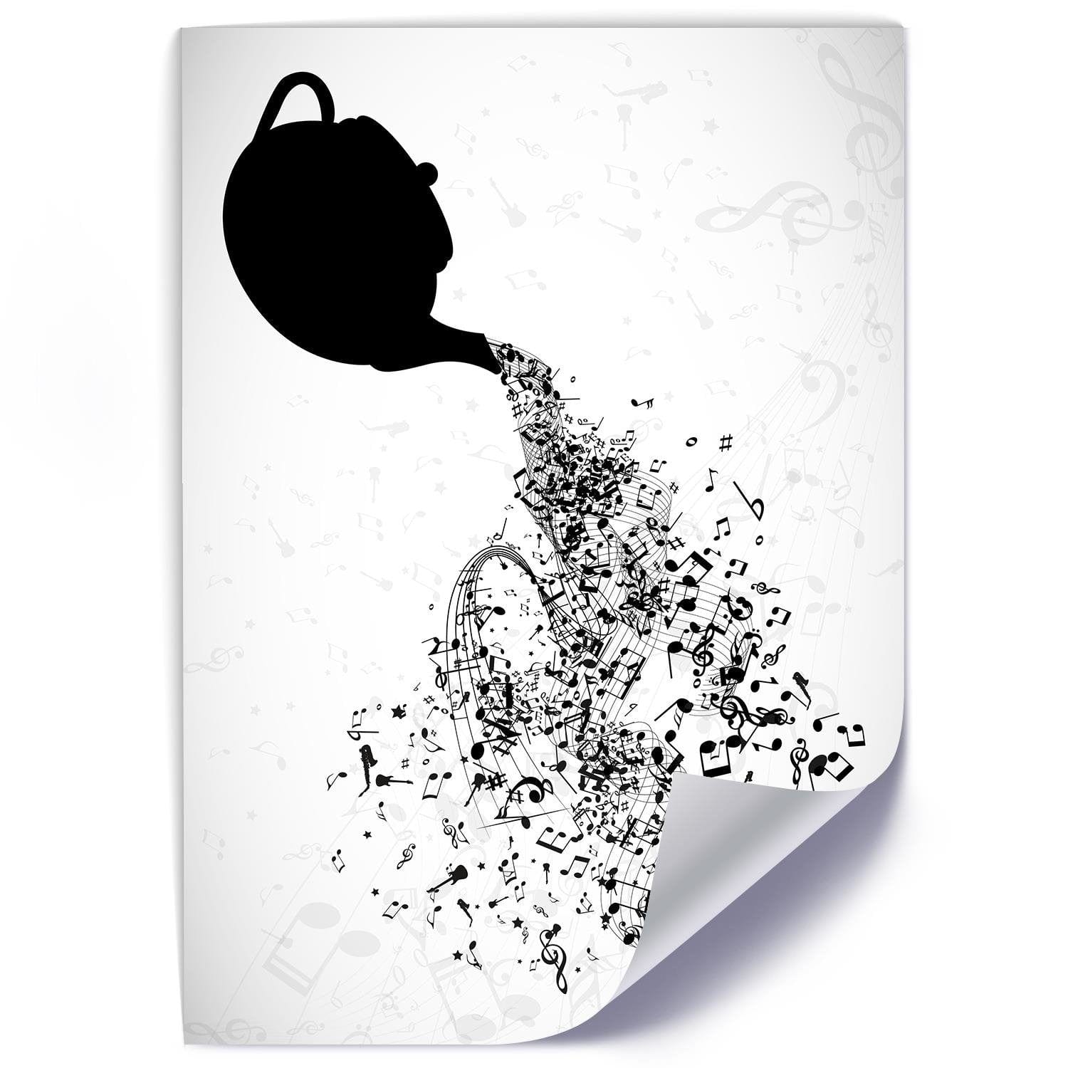 Posteris (plakāts) - Abstract Image Black And White  Home Trends DECO