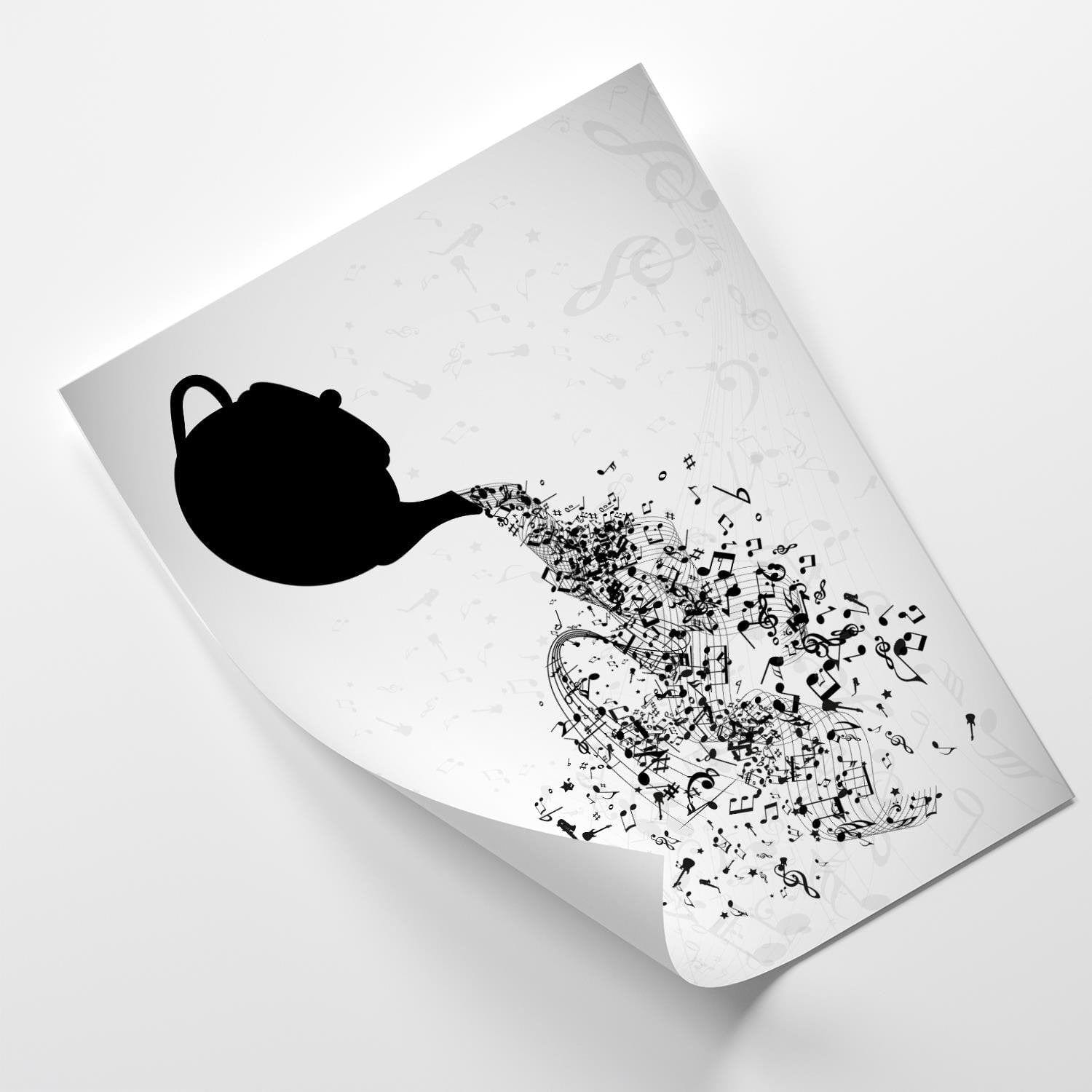 Posteris (plakāts) - Abstract Image Black And White  Home Trends DECO