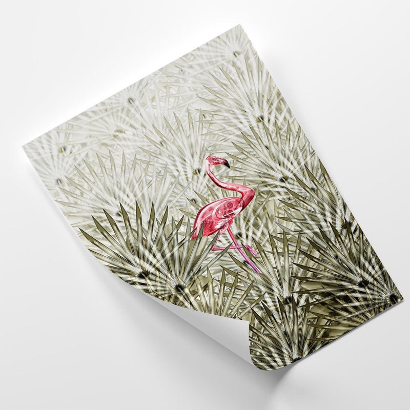 Posteris (plakāts) - Flamingo Digital Pink  Home Trends DECO