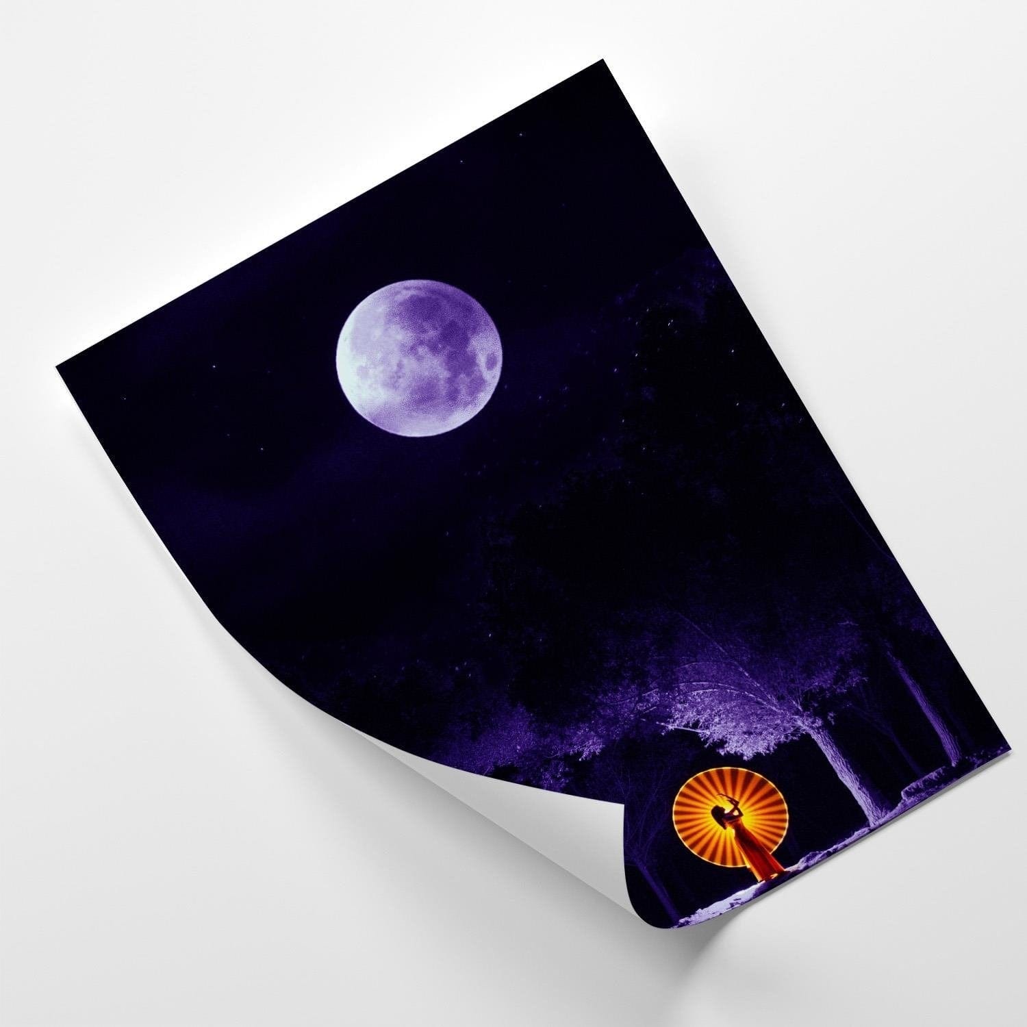 Posteris (plakāts) - Giclée Art Print Purple  Home Trends DECO
