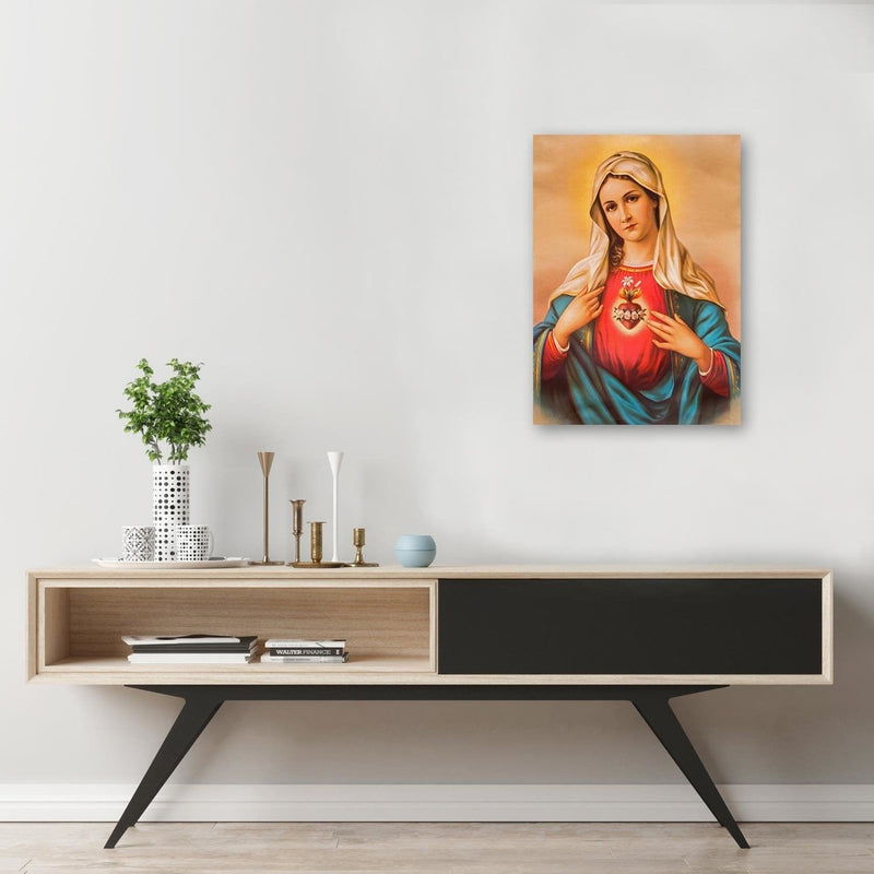 Posteris (plakāts) - Heart Of The Virgin Mary  Home Trends DECO