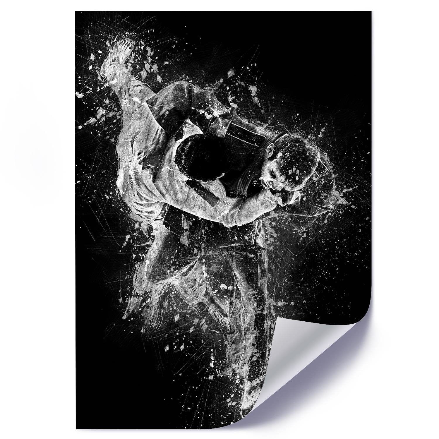 Posteris (plakāts) - Judo Fight 2  Home Trends DECO