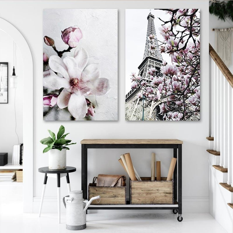 Posteris (plakāts) - Magnolia Flower  Home Trends DECO