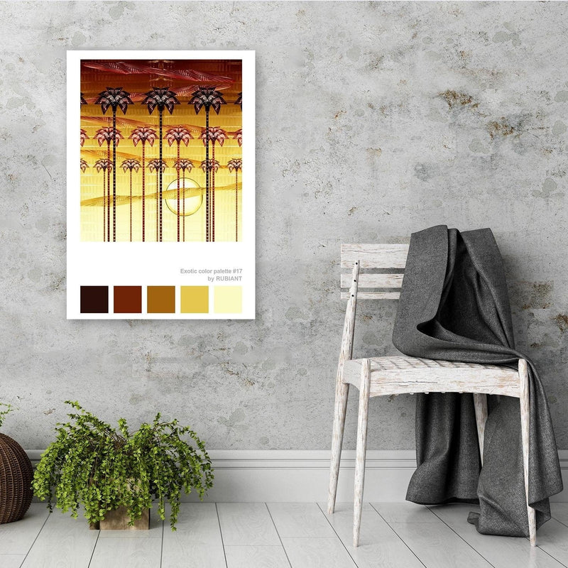 Posteris (plakāts) - Sunset Orange  Home Trends DECO