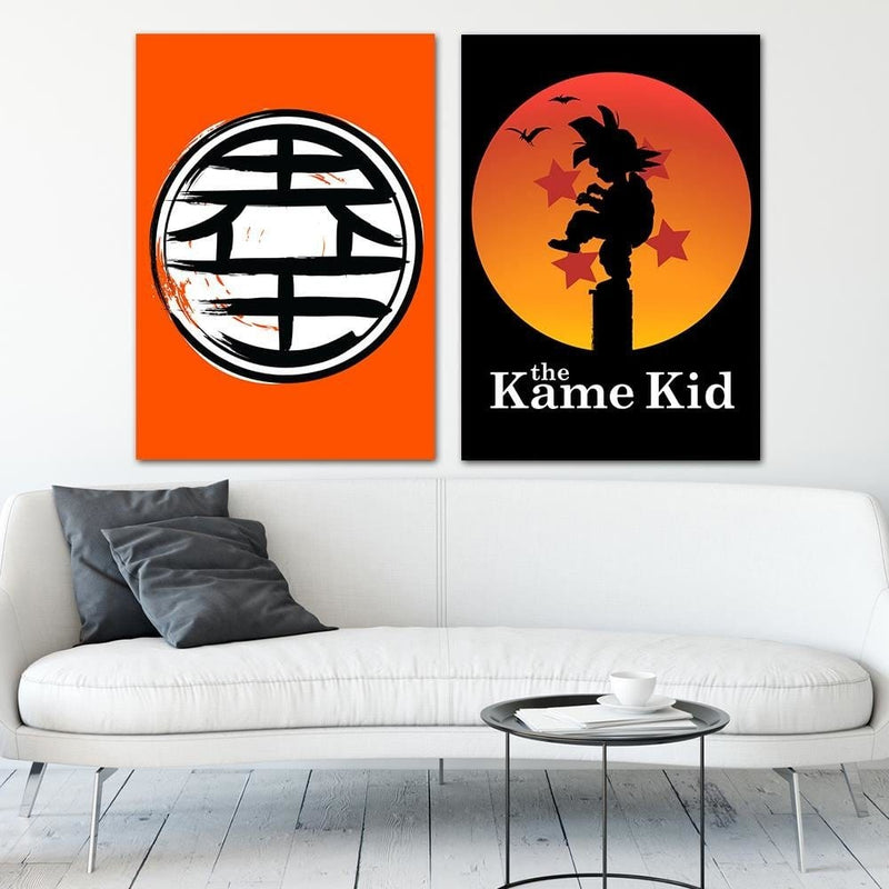 Posteris (plakāts) - The Kame Kid Orange  Home Trends DECO