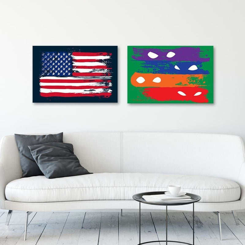 Posteris (plakāts) - Usa Flag  Home Trends DECO