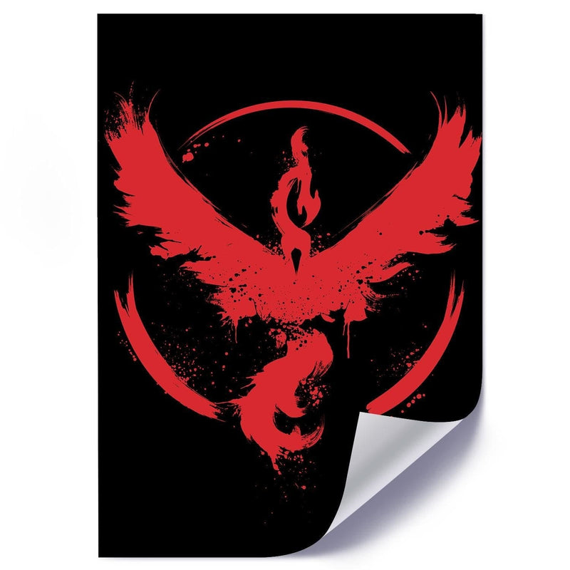 Posteris (plakāts) - Valor Bird Red  Home Trends DECO
