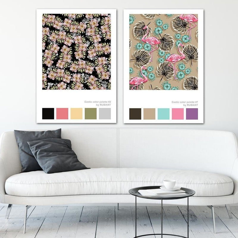 Posteris (plakāts) - Visual Art Pink  Home Trends DECO