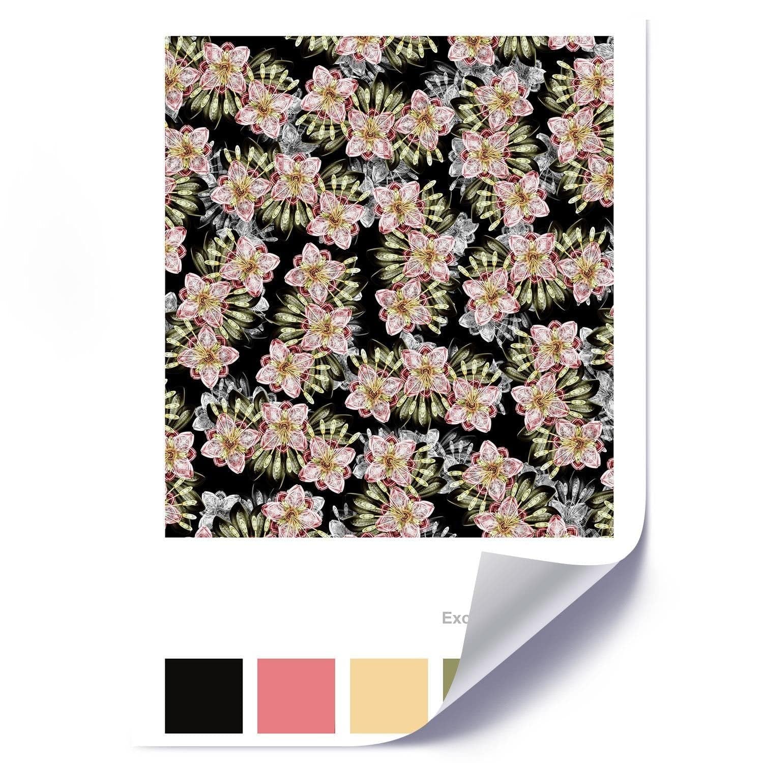 Posteris (plakāts) - Visual Art Pink  Home Trends DECO