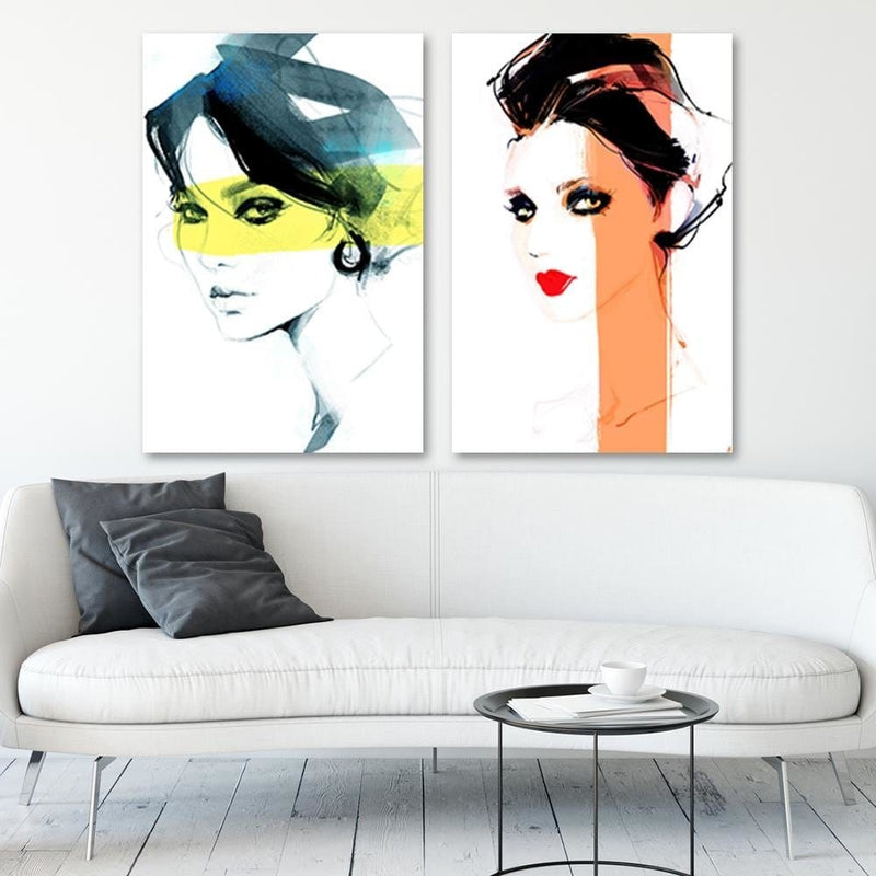Posteris (plakāts) - Woman Watercolour  Home Trends DECO