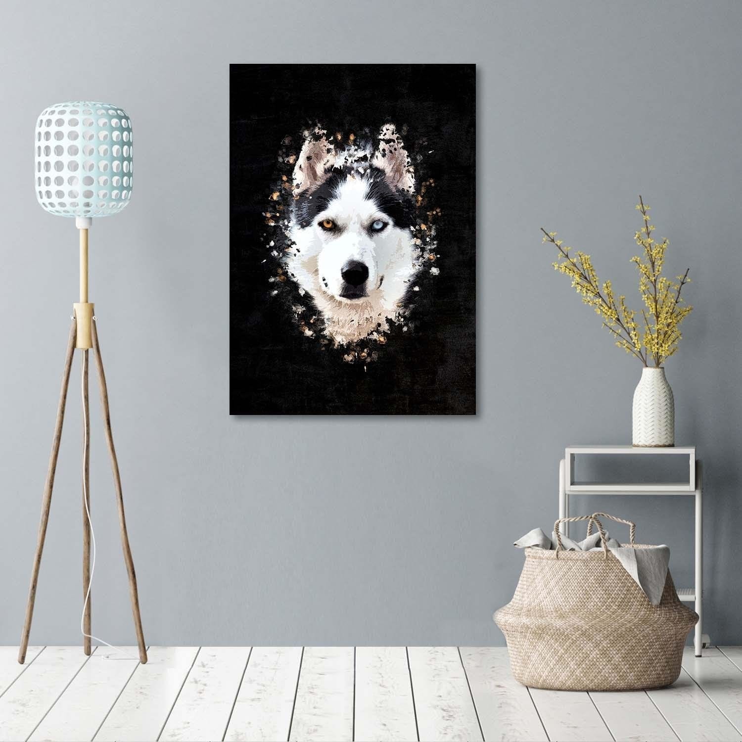 Posteris - Siberian Husky  E-interjers.lv