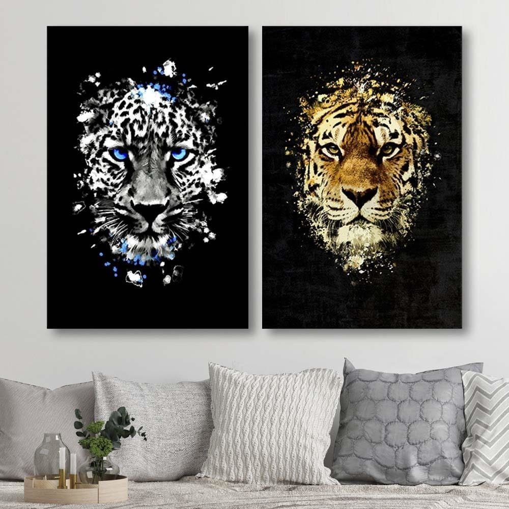 Posteris - Wild Tiger  E-interjers.lv