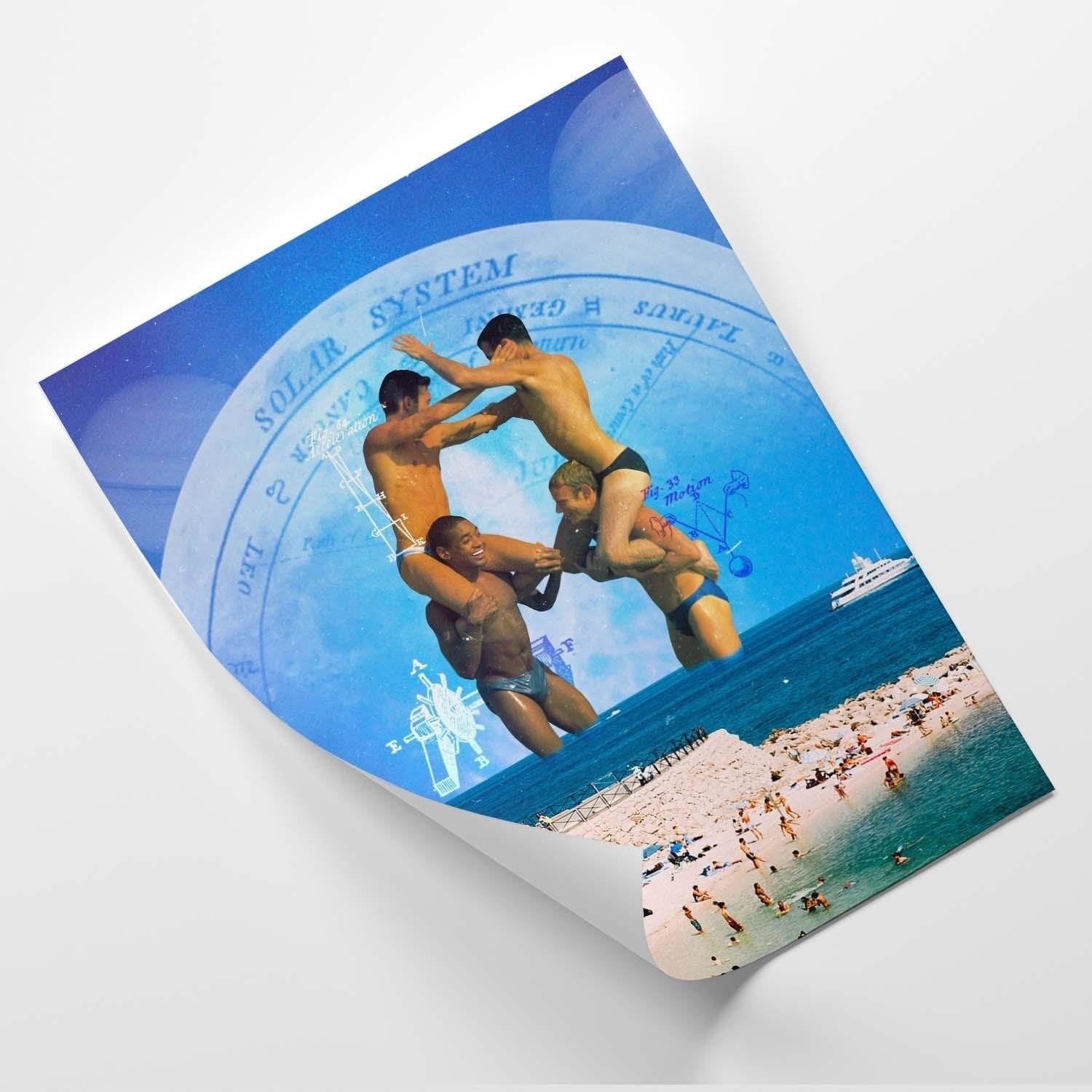 Posteris - Wrestling In The Water  E-interjers.lv
