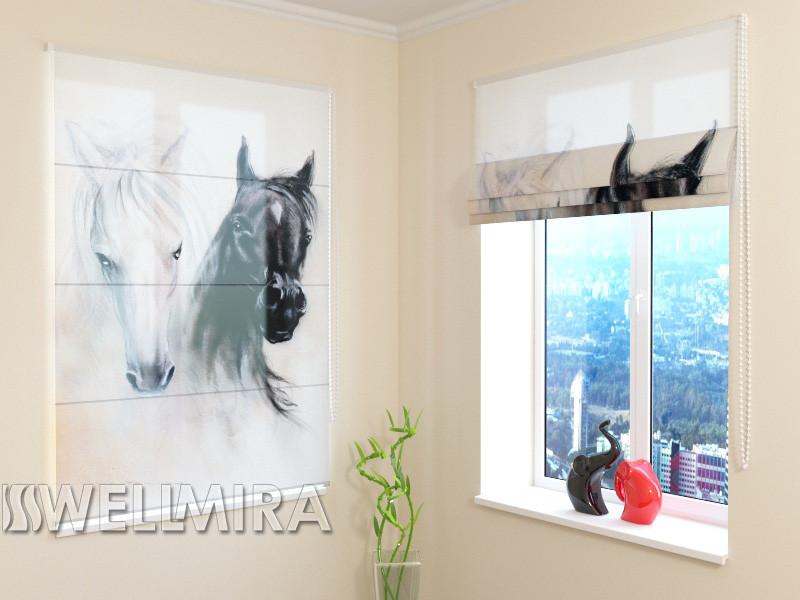 Romiešu žalūzijas African Horses SCREEN / 40 / 50 E-interjers.lv