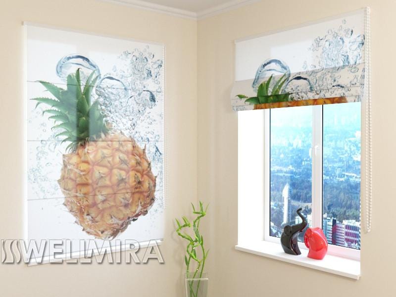 Romiešu žalūzijas Fresh Pineapple SCREEN / 40 / 50 E-interjers.lv