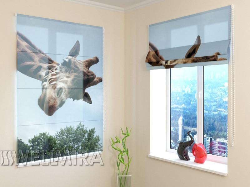 Romiešu žalūzijas Giraffe SCREEN / 40 / 50 E-interjers.lv