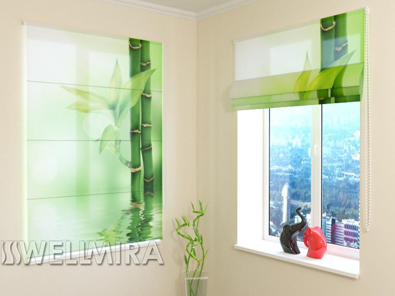 Romiešu žalūzijas Green Bamboo SCREEN / 40 / 50 E-interjers.lv