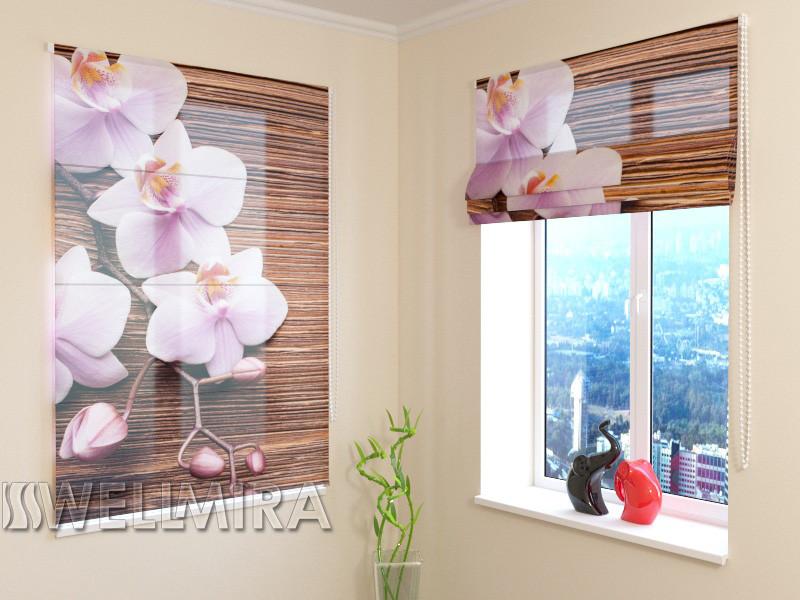 Romiešu žalūzijas Orchids and Tree SCREEN / 40 / 50 E-interjers.lv
