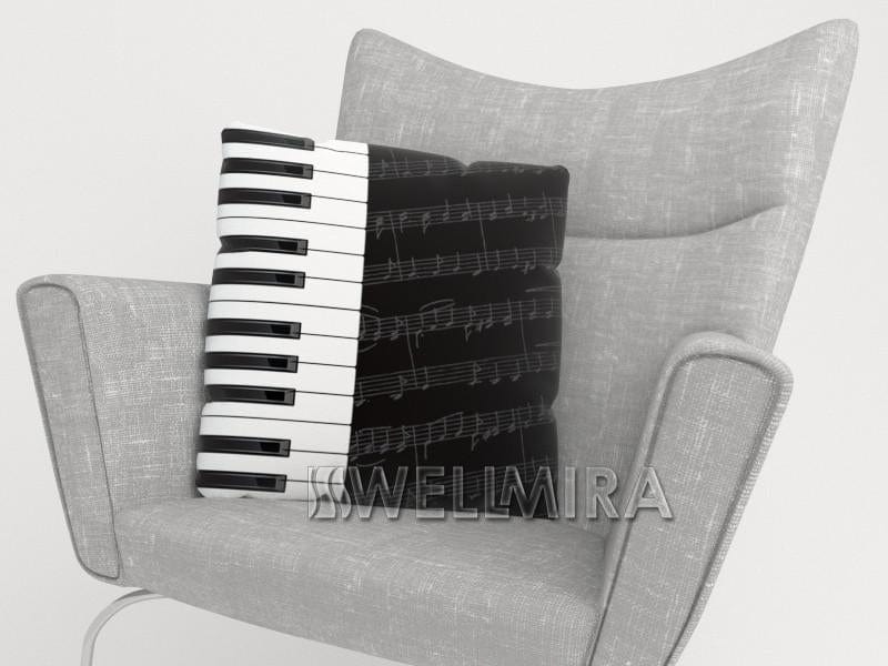 Spilvendrāna Piano Keys E-interjers.lv