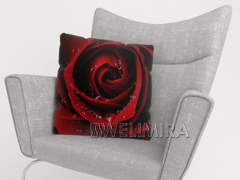 Spilvendrāna Red Rose E-interjers.lv