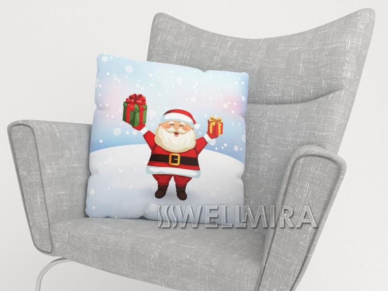 Spilvendrāna Santa with Gifts E-interjers.lv